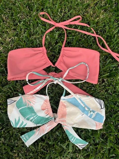 Nalani Top - Deep Coral